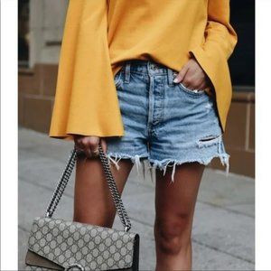 Agolde Parker Vintage Cut Off Shorts in Swapmeet